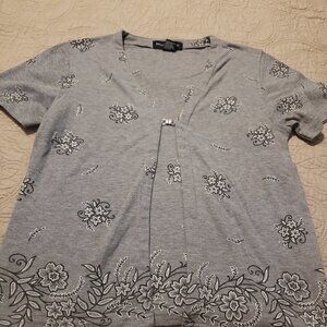 Moving Bleu Two For One Look Top